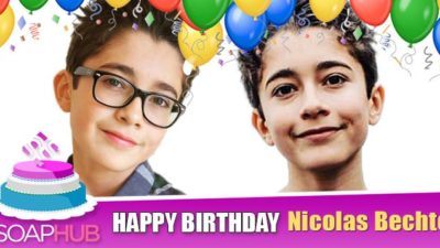 General Hospital Star Nicolas Bechtel Celebrates Amazing Milestone!