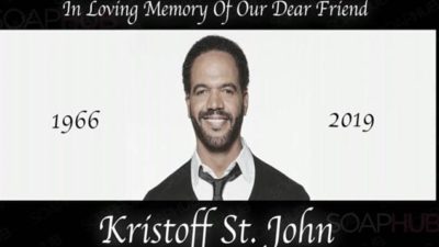 The Young And The Restless Pays On-Air Tribute To Kristoff St. John