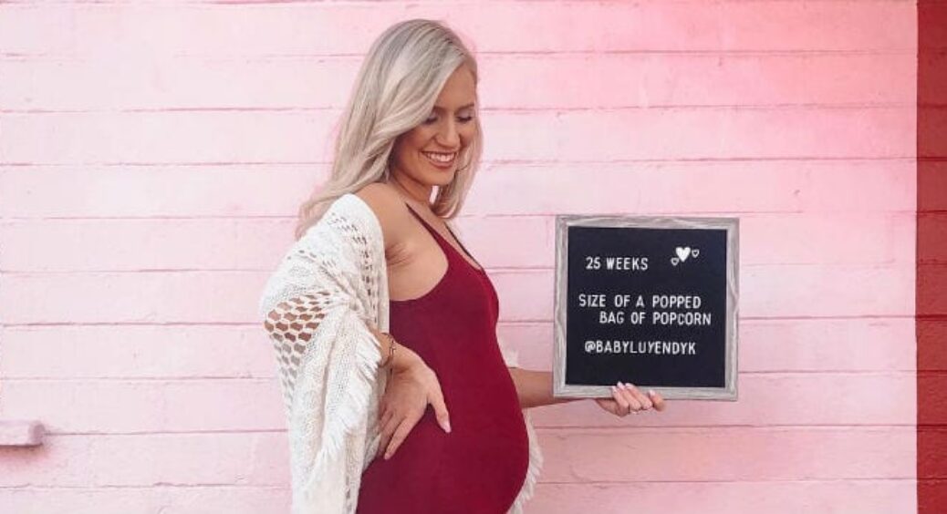 Bachelor Star Lauren Burnham Shows Off Her Growing Baby Bump!