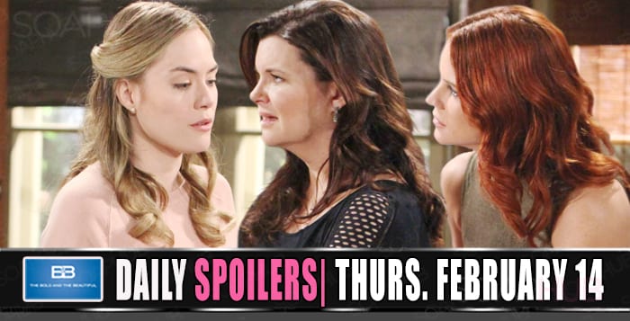 The Bold and the Beautiful Spoilers February 14