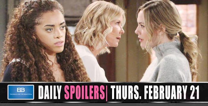 The Bold and the Beautiful Spoilers February 21