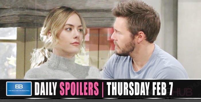 The Bold and the Beautiful Spoilers February 7