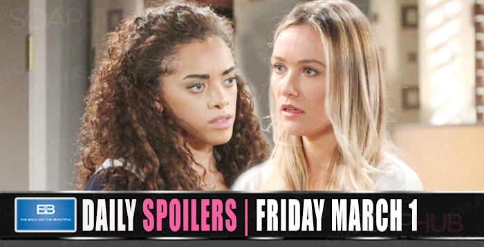 The Bold and the Beautiful Spoilers Friday March 1