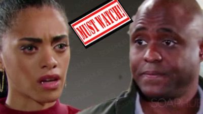 Watch Again: Zoe Threatens To Tell Hope EVERYTHING!