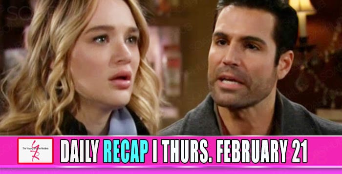 The Young and the Restless Recap February 21