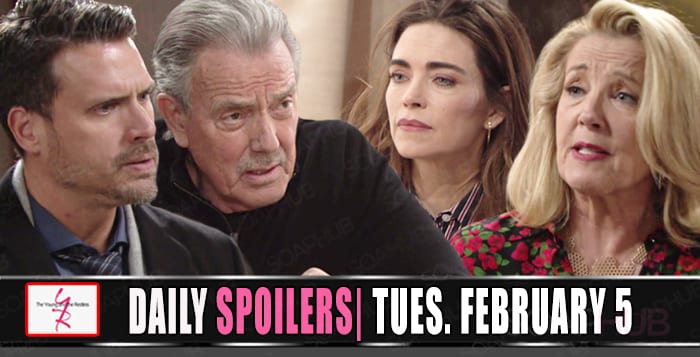 The Young and the Restless Spoilers February 5