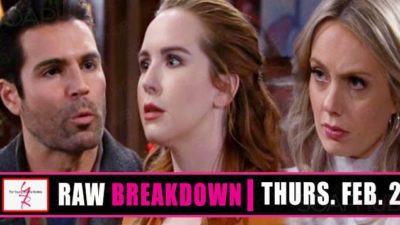 The Young and the Restless Spoilers Raw Breakdown: Thursday, February 21