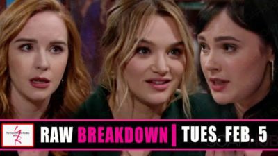 The Young and the Restless Spoilers Raw Breakdown: Tuesday, February 5