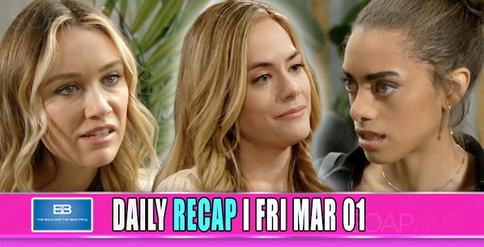 The Bold and the Beautiful Recap Friday March 1