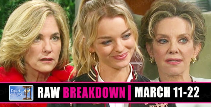 Days of our Lives spoilers Raw Breakdown March 11-22