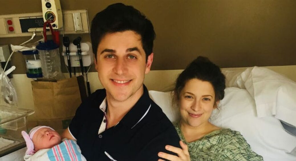 David Henrie And Wife Maria Welcome Child After Three Miscarriages