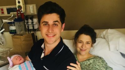 David Henrie And Wife Maria Welcome Child After Three Miscarriages
