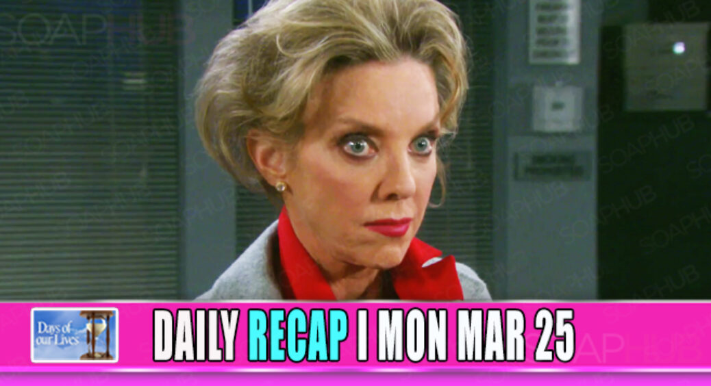 Days of our Lives Recap: Diana Drops SEVERAL Earth Shattering Bombs!