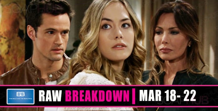 The Bold and the Beautiful Spoilers March 18-22
