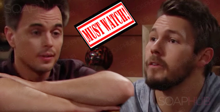 The Bold and the Beautiful Wyatt and Liam March 26 2019