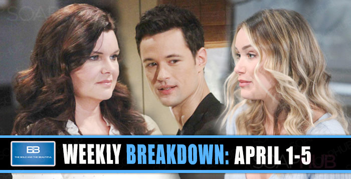 The Bold and the Beautiful spoilers April 1 - 5, 2019