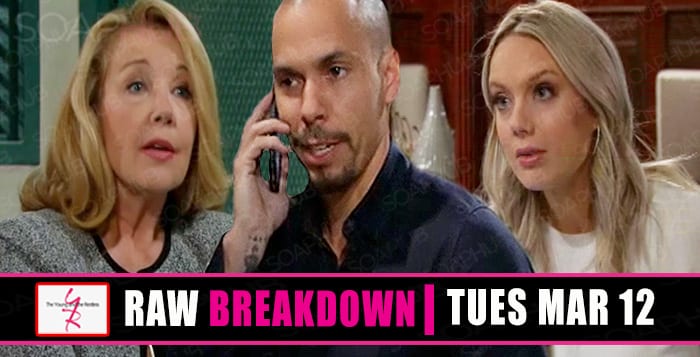 The Young and the Restless Raw Breakdown Tuesday March 12