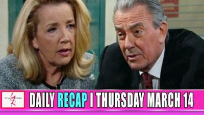 The Young and the Restless Recap: Victor Announces He Will Fix Everything!