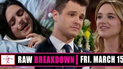 The Young and the Restless Spoilers Raw Breakdown: Friday, March 15