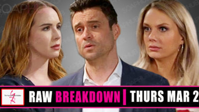 The Young and the Restless Spoilers Raw Breakdown: Thursday, March 28