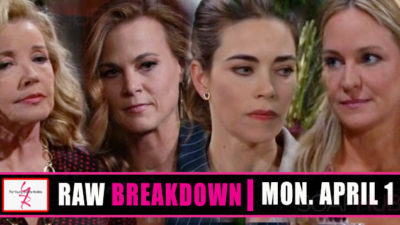 The Young and the Restless Spoilers Raw Breakdown: Monday, April 1