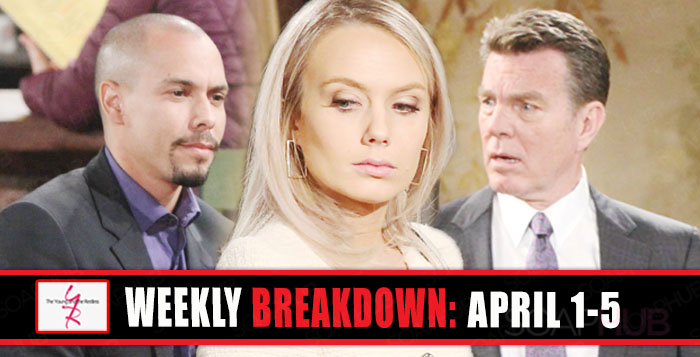 The Young and the Restless Spoilers April 1-5, 2019