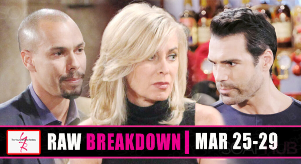 The Young and the Restless Spoilers Weekly Breakdown: March 25 – 29