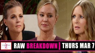 The Young and the Restless Spoilers Raw Breakdown: Thursday, March 7