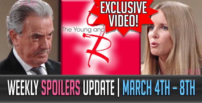 The young and the restless weekly spoilers March 4-8