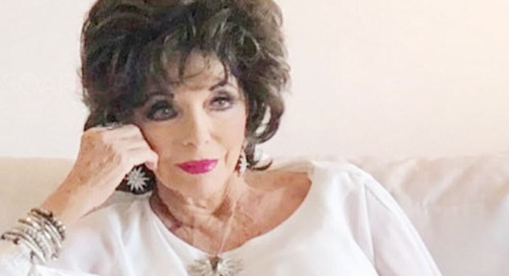 Dynasty Star Joan Collins Survives Fire In Her London Home