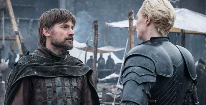 Game of Thrones Jaime and Brianne April 22, 2019