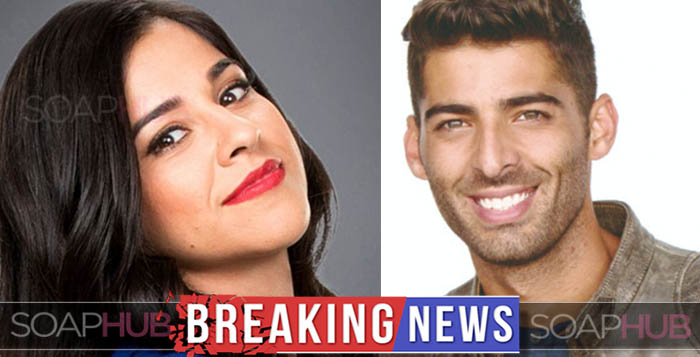 Noemi Gonzalez and Jason Canela The Young and the Restless