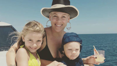 Pink SLAMS Mommy Shamers For Criticizing Son’s Photo