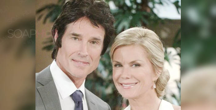 Ronn Moss and Katherine Kelly Lang The Bold and the Beautiful