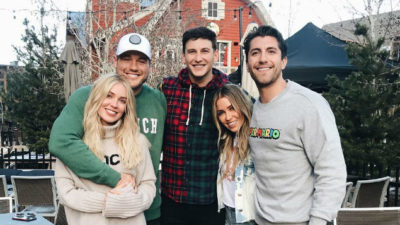 Stars From The Bachelor (Plus One) Double Date In Aspen