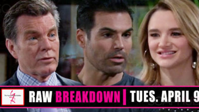 The Young and the Restless Spoilers Raw Breakdown: Tuesday, April 9