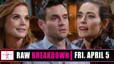 The Young and the Restless Spoilers Raw Breakdown: Friday, April 5