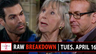 The Young and the Restless Spoilers Raw Breakdown: Tuesday, April 16