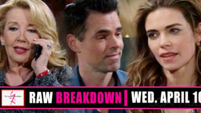 The Young and the Restless Spoilers Raw Breakdown: Wednesday, April 10