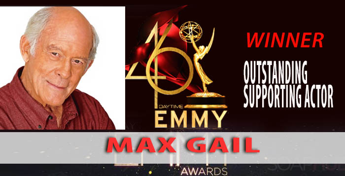 Max Gail Daytime Emmy