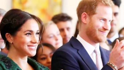 Prince Harry and Meghan Markle Show Off Newborn Son