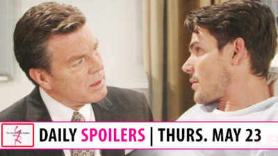 The Young and the Restless Spoilers: Trouble Coming: Jack And Adam Reconnect