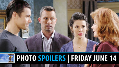 Days of our Lives Spoilers Photos Friday June 14: Confrontations!