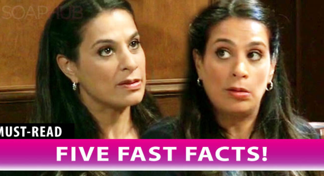 Five Fast Facts On General Hospital Star Maysoon Zayid