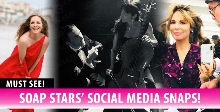 Soap Opera Stars’ Sizzling Social Media Snaps