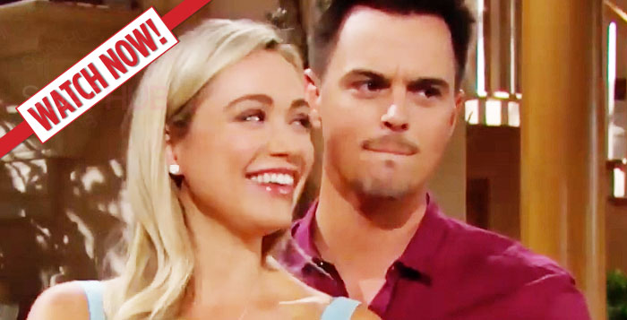 The Bold and the Beautiful Flo and Wyatt June 6, 2019