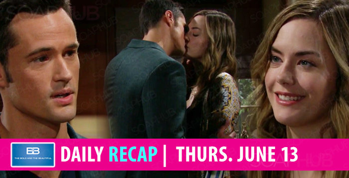 The Bold and the Beautiful Recap, Thursday, June 13: Thomas Picked Himself