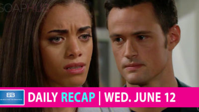 The Bold and the Beautiful Recap, Wednesday, June 12: Thomas ALMOST Told