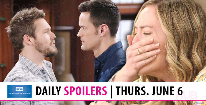 The Bold And The Beautiful Spoilers: Thursday, June 6, 2019