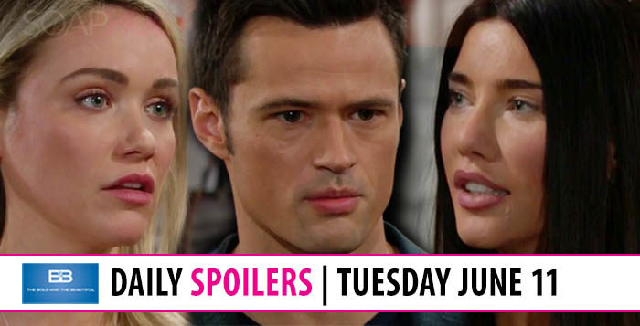 The Bold and the Beautiful Spoilers, Tuesday, June 11: Anger And Secrets